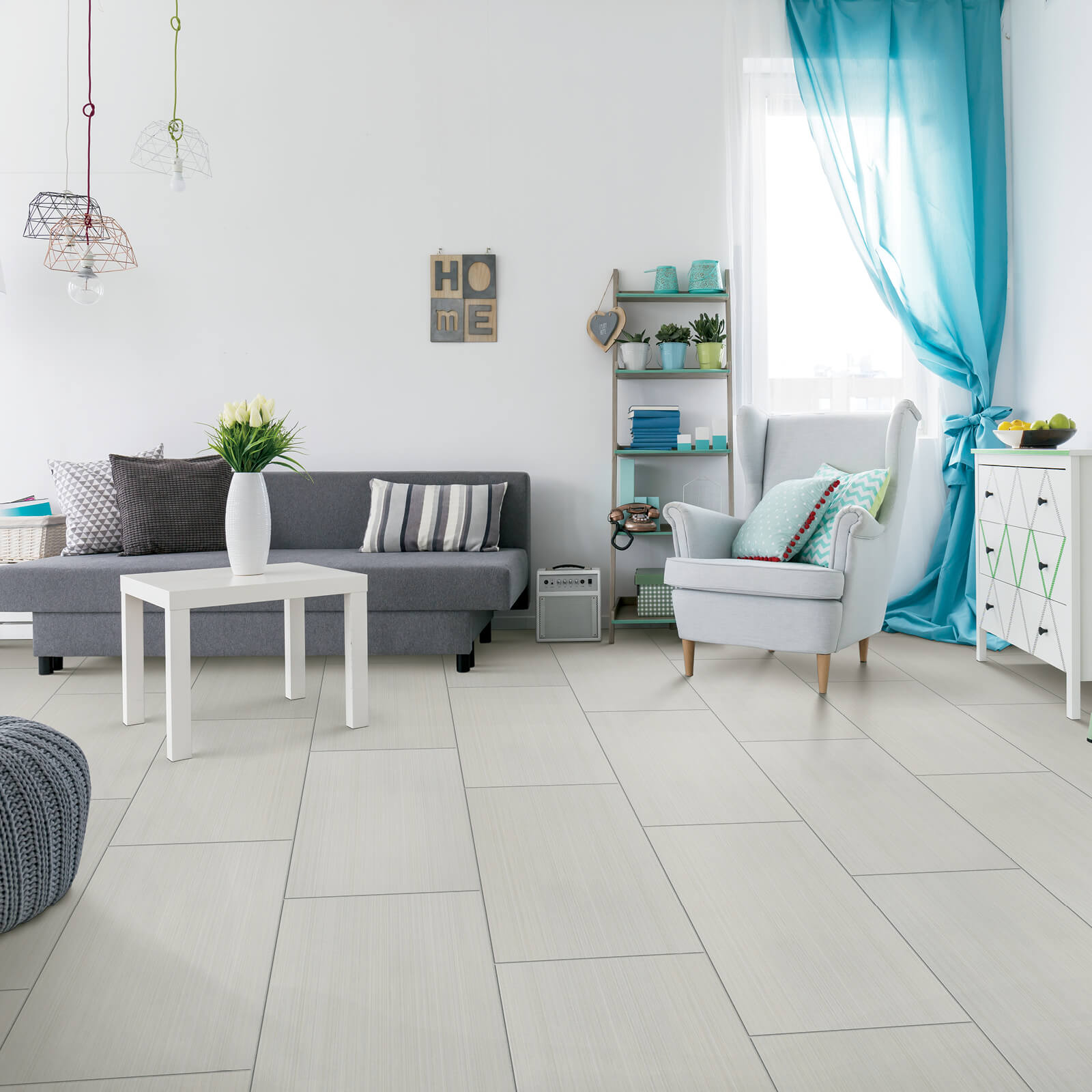 Tile flooring for living room | Family Flooring